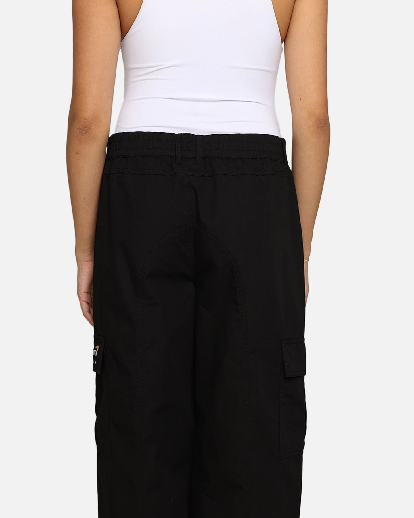 We Are The Wild Collective X McLaren Women's Cargo Pants Black 10 We Are The Wild Collective X McLaren Women's Cargo Pants Black - Image 8