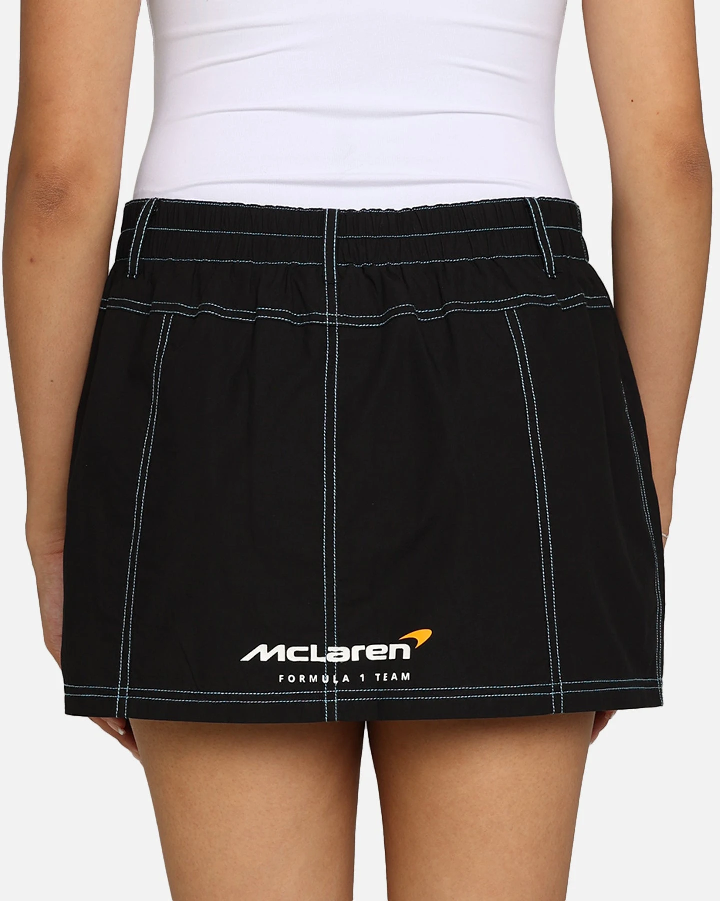 We Are The Wild Collective X McLaren Women's Cargo Skirt Black 10 We Are The Wild Collective X McLaren Women's Cargo Skirt Black - Image 8