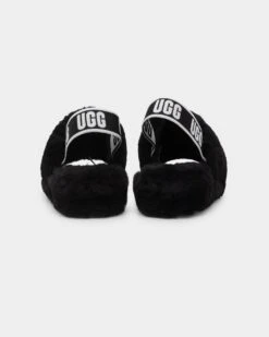 Ugg Boots Women's Fluff Yeah Slide Black -Sportswear Women Store 05010699 YB001 default 0030 copy