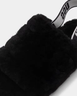 Ugg Boots Women's Fluff Yeah Slide Black -Sportswear Women Store 05010699 YB001 default 0070