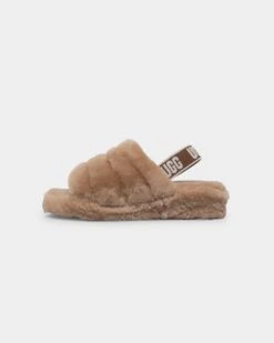 Ugg Boots Women's Fluff Yeah Slide Chestnut