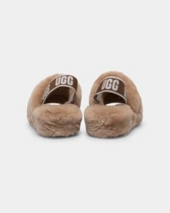 Ugg Boots Women's Fluff Yeah Slide Chestnut -Sportswear Women Store 05010700 YC060 default 0030 copy