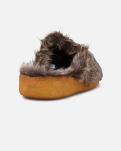 Malibu Sandals Women's Coyote Mule Faux Fur Brown -Sportswear Women Store 05011336 YX300 default 0090