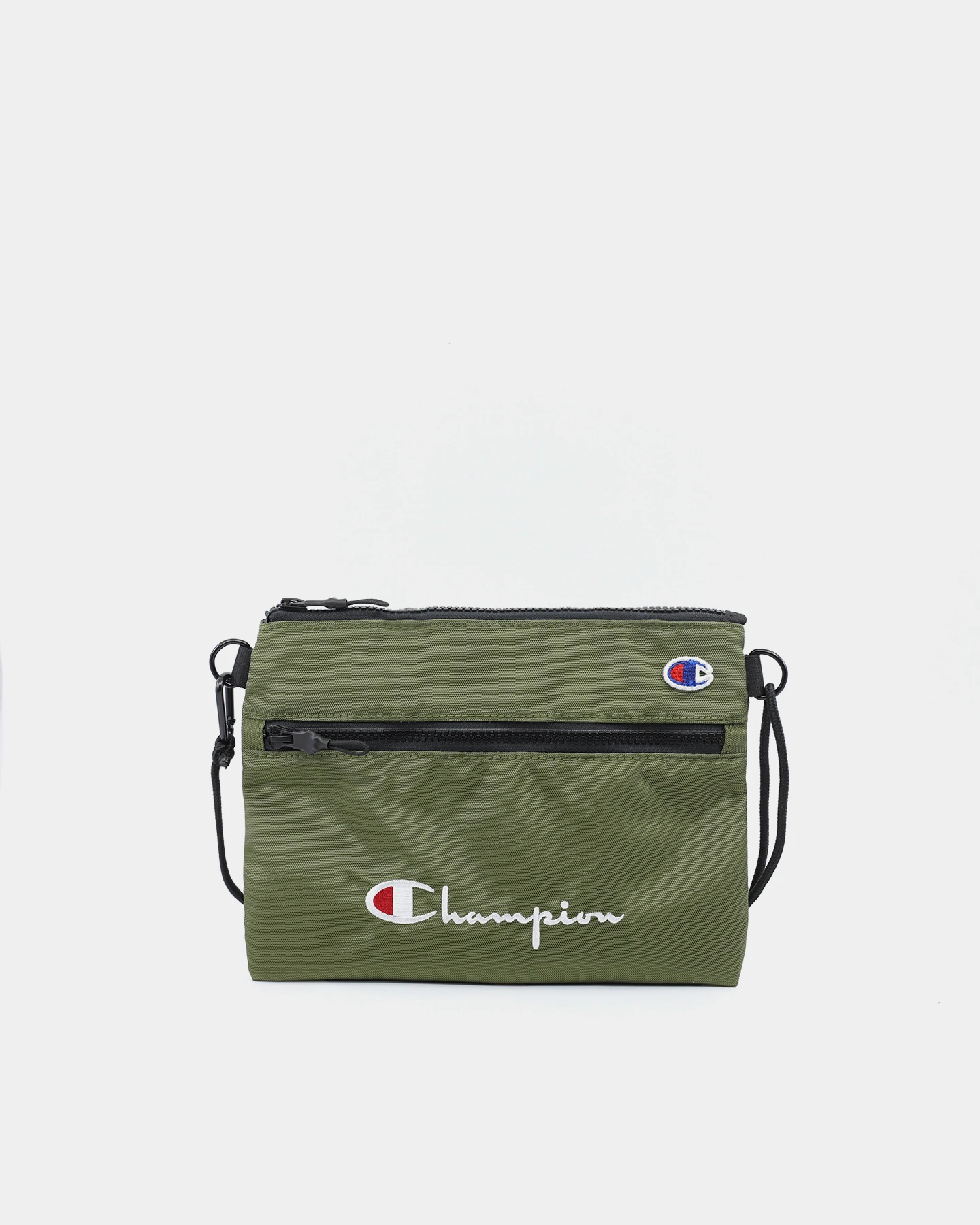 Champion Script Shoulder Bag Olive/Khaki 3 Champion Script Shoulder Bag Olive/Khaki