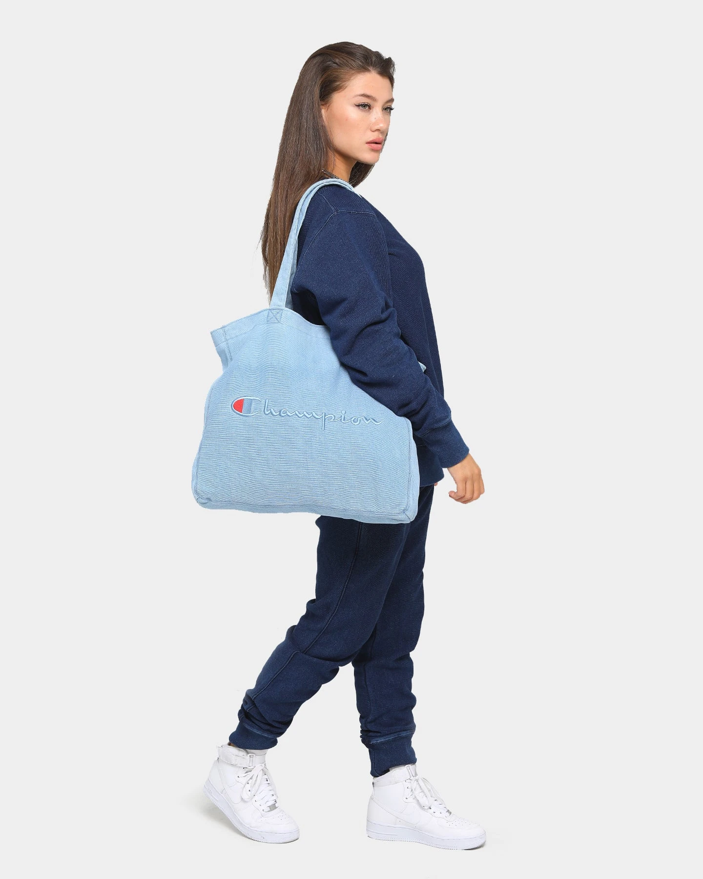 Champion Rev Weave Rebound Tote Bag Chambray Washed 4 Champion Rev Weave Rebound Tote Bag Chambray Washed - Image 2
