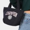 Champion C Life Varsity Tote Bag Navy -Sportswear Women Store 06008447 YN200 womens 0002
