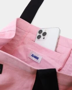 XLARGE 91 Contrast Tote Bag Black/Pink -Sportswear Women Store 06008944 YB025 default 0040