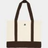 X-Large 91 Contrast Tote Bag Cream/Brown 2 X-Large 91 Contrast Tote Bag Cream/Brown -Sportswear Women Store 06008944 YC606 default 0010