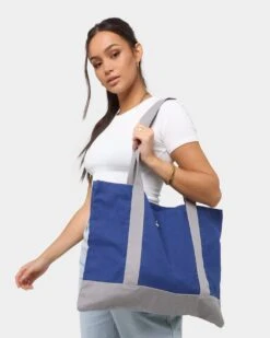 XLARGE 91 Contrast Tote Bag Navy/Grey