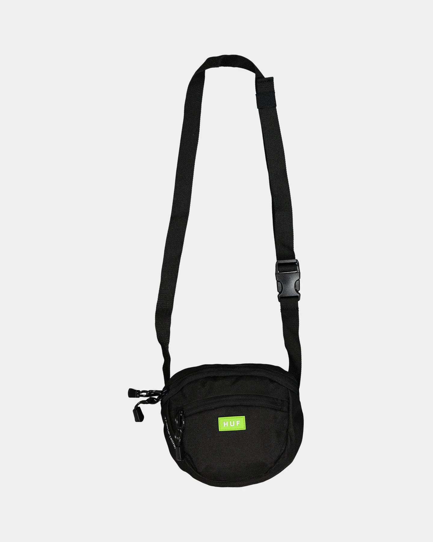 HUF Bunker Shoulder Bag Black 6 HUF Bunker Shoulder Bag Black - Image 4