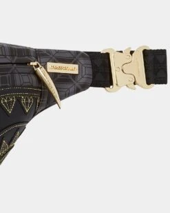 Sprayground AI4 Diamond Crossbody Bum Bag Black/Gold -Sportswear Women Store 06009781 YB003 default 0030