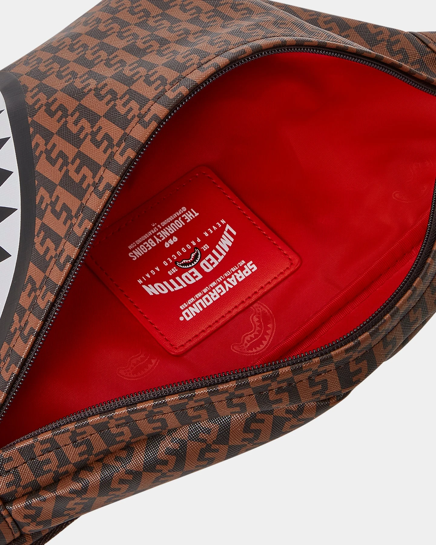 Sprayground Money Checkered Crossbody Bum Bag Check Savage 7 Sprayground Money Checkered Crossbody Bum Bag Check Savage - Image 5