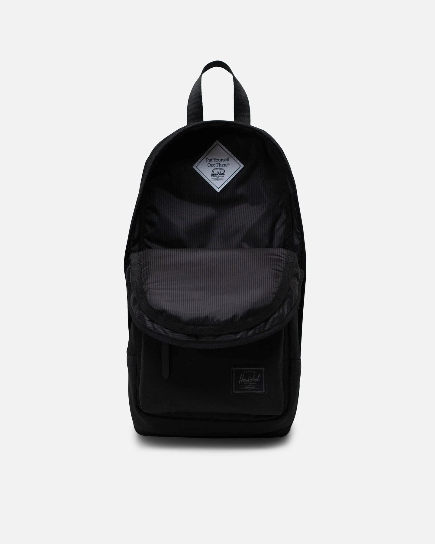 Herschel Bag Co Heritage Shoulder Bag Black Tonal 6 Herschel Bag Co Heritage Shoulder Bag Black Tonal - Image 4