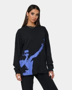 XXXTentacion Prosper Photo Long Sleeve T-Shirt Black Wash