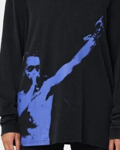 XXXTentacion Prosper Photo Long Sleeve T-Shirt Black Wash -Sportswear Women Store 08000517 YB295 womens 0030