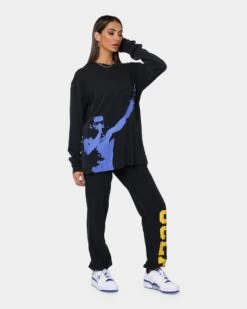 XXXTentacion Prosper Photo Long Sleeve T-Shirt Black Wash -Sportswear Women Store 08000517 YB295 womens 0070