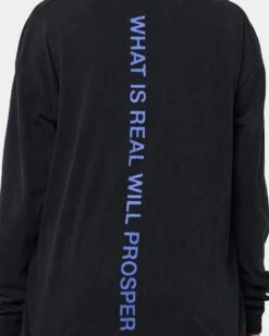 XXXTentacion Prosper Photo Long Sleeve T-Shirt Black Wash -Sportswear Women Store 08000517 YB295 womens 0080