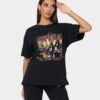 KISS Bravado Women's Hotter Than Hell T-Shirt Black -Sportswear Women Store 08000620 YB001 womens 0010