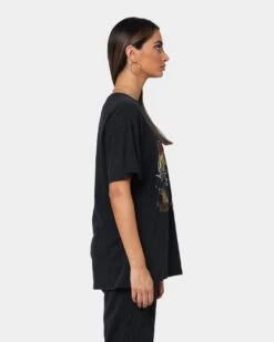 KISS Bravado Women's Hotter Than Hell T-Shirt Black -Sportswear Women Store 08000620 YB001 womens 0050