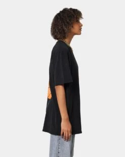 Space Jam Basketball Vintage T-Shirt Washed Black -Sportswear Women Store 08000664 YW607 womens 0050