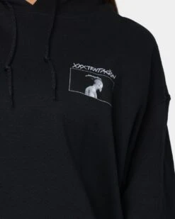 XXXTentacion What Are You Afraid Of Hoodie Black -Sportswear Women Store 08000687 YB001 womens 0030