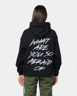 XXXTentacion What Are You Afraid Of Hoodie Black -Sportswear Women Store 08000687 YB001 womens 0040