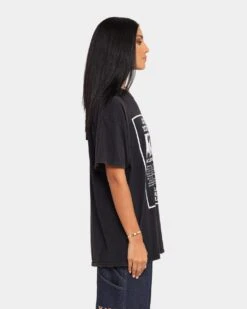 Ice Cube Amerikkkas Most Wanted T-Shirt Black Wash 13 Ice Cube Amerikkkas Most Wanted T-Shirt Black Wash -Sportswear Women Store 08000690 YB295 womens 0050