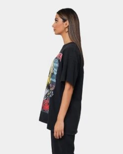 Iron Maiden Killer Short Sleeve T-Shirt Black Wash -Sportswear Women Store 08000697 YB295 womens 0060