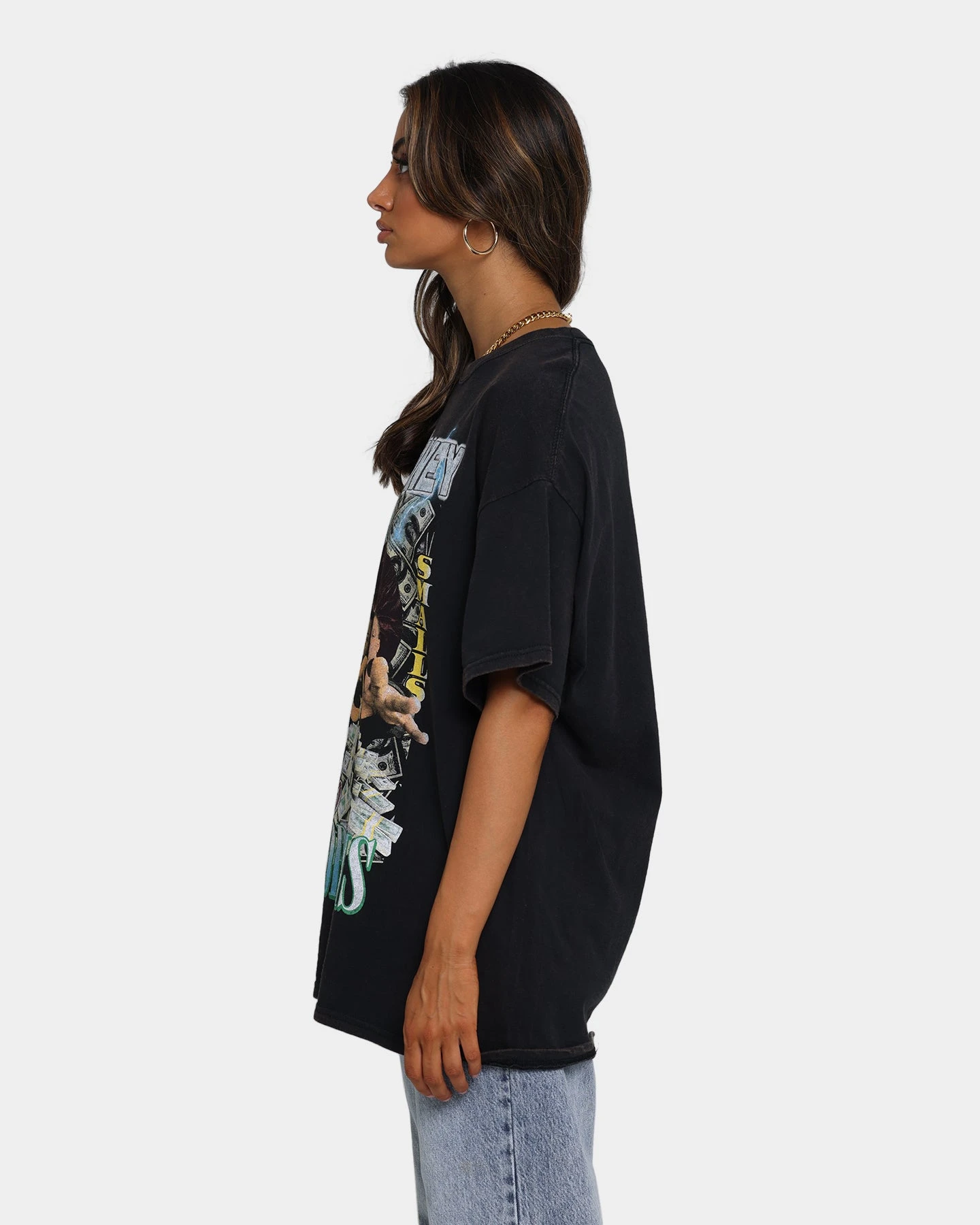 NOTORIOUS B.I.G Mo Money Vintage T-Shirt Black Wash 8 NOTORIOUS B.I.G Mo Money Vintage T-Shirt Black Wash - Image 6