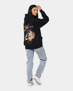 Tupac All Eyes Bandana Hoodie Black -Sportswear Women Store 08000707 YB001 womens 0070