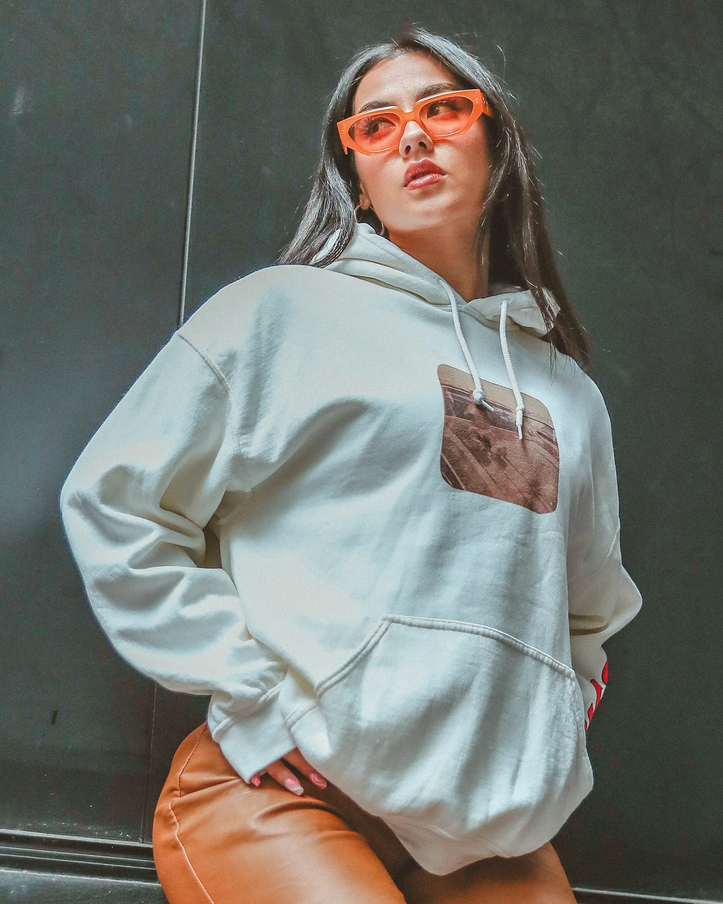 Notorious B.I.G Baby Car Hoodie Off White 3 Notorious B.I.G Baby Car Hoodie Off White