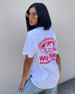 Wu Wear Merch Again & Again T-Shirt White