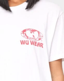 Wu Wear Merch Again & Again T-Shirt White -Sportswear Women Store 08000748 YW100 womens 0030