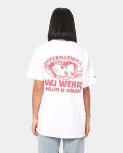Wu Wear Merch Again & Again T-Shirt White -Sportswear Women Store 08000748 YW100 womens 0040