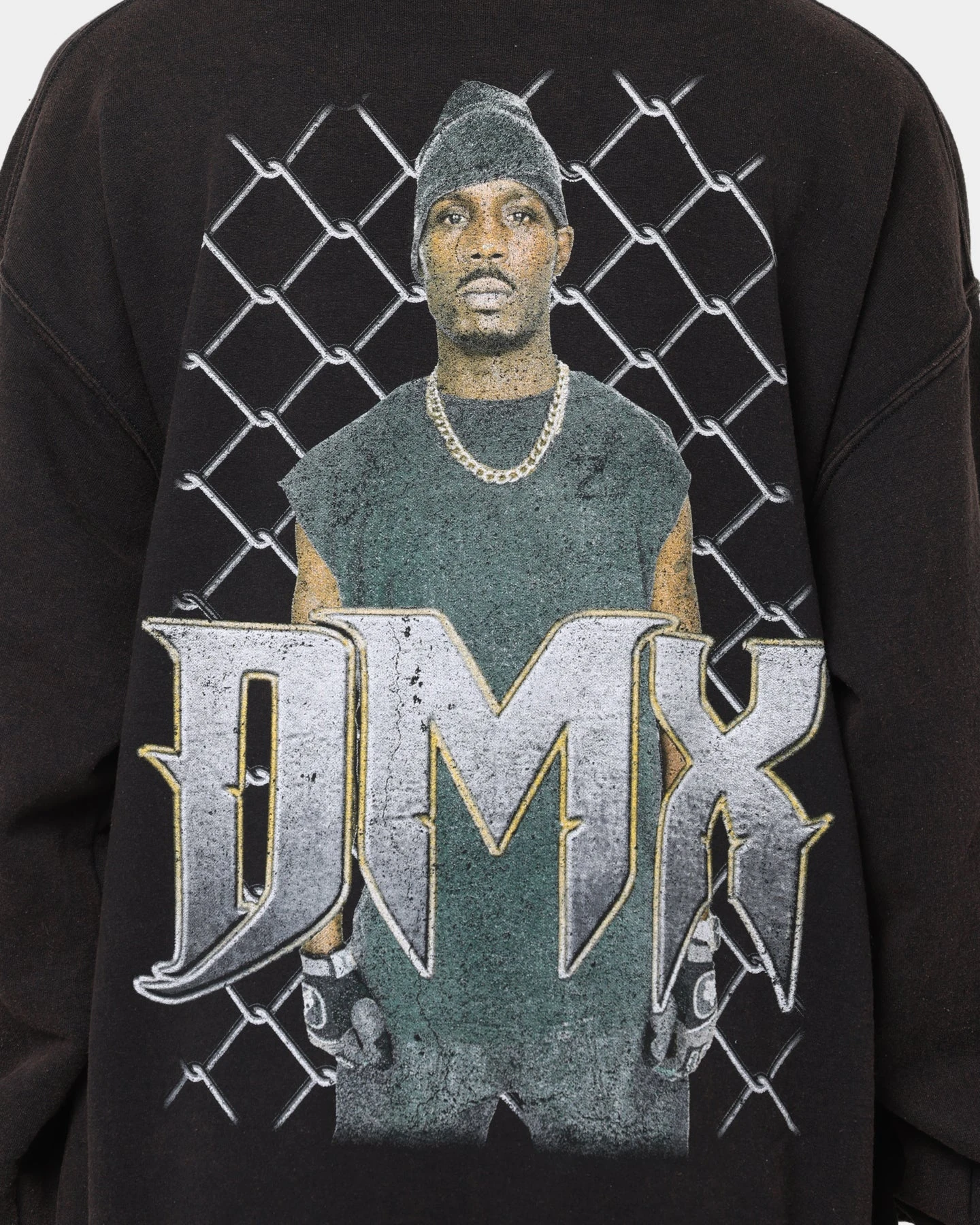 DMX X Fence Vintage Crew Black Wash 6 DMX X Fence Vintage Crew Black Wash - Image 4