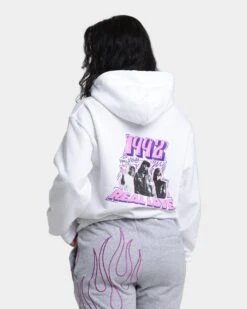 Mary J. Blige Real Love Hoodie White