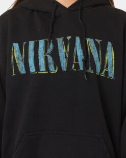 Nirvana Nevermind Hoodie Black Wash -Sportswear Women Store 08000783 YB295 womens 0030