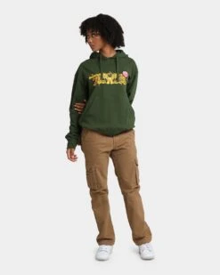 Guns N Roses Gun Logo Hoodie Forest Green 10 Guns N Roses Gun Logo Hoodie Forest Green -Sportswear Women Store 08000789 YF006 womens 0020