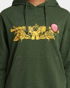 Guns N Roses Gun Logo Hoodie Forest Green 11 Guns N Roses Gun Logo Hoodie Forest Green -Sportswear Women Store 08000789 YF006 womens 0030