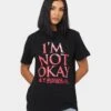 My Chemical Romance I'm Not Okay T-Shirt Black -Sportswear Women Store 08000816 YB001 womens 0010