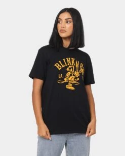 Blink 182 College Mascot T-Shirt Black