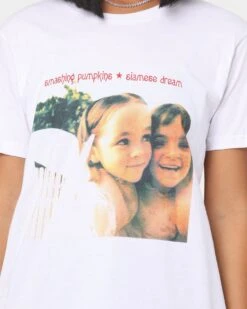 The Smashing Pumpkins Dream T-Shirt White -Sportswear Women Store 08000838 YW100 womens 0030