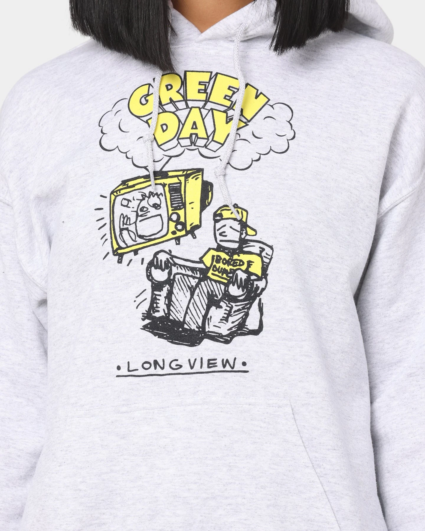 Green Day Longview Doodle Hoodie Off White 5 Green Day Longview Doodle Hoodie Off White - Image 3