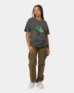 Gorillaz Green Geep T-Shirt Navy -Sportswear Women Store 08000908 YQ001 womens 0020