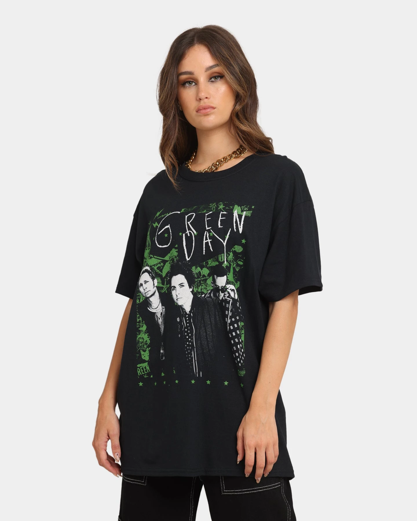 Green Day Green Lean T-Shirt Black 3 Green Day Green Lean T-Shirt Black