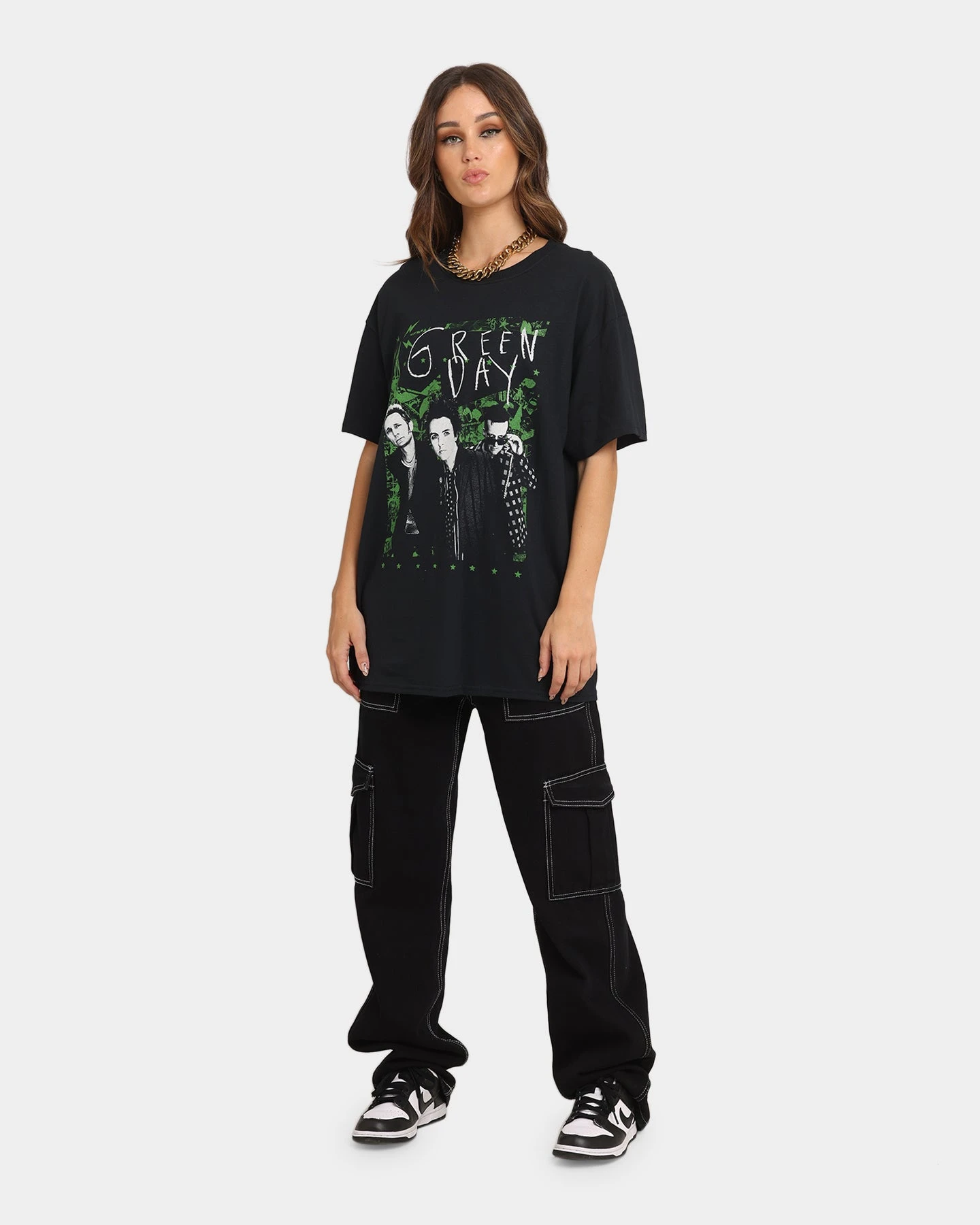 Green Day Green Lean T-Shirt Black 4 Green Day Green Lean T-Shirt Black - Image 2