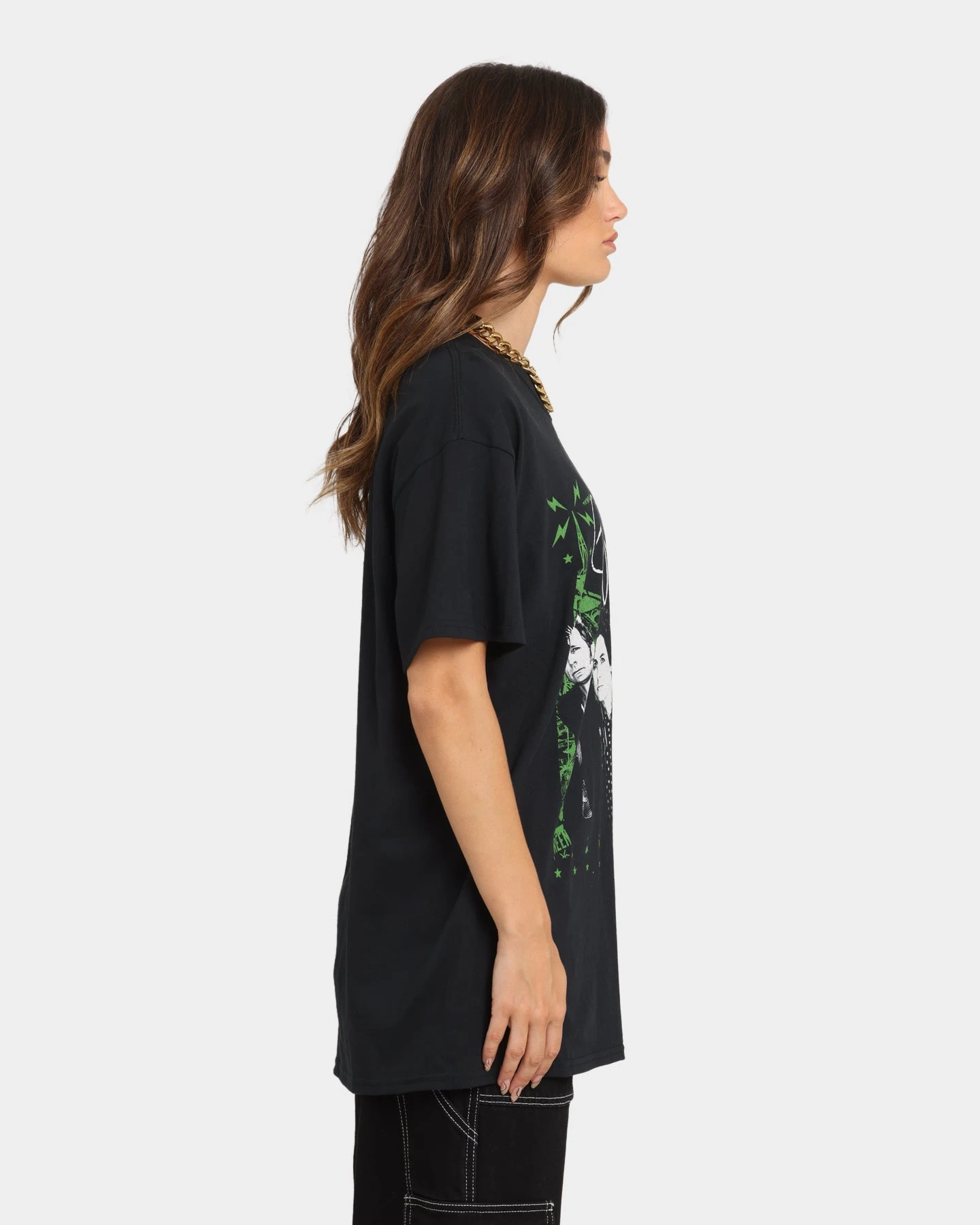 Green Day Green Lean T-Shirt Black 7 Green Day Green Lean T-Shirt Black - Image 5