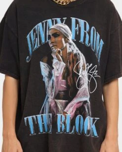 Jennifer Lopez Jenny From The Block Black Wash -Sportswear Women Store 08000912 YB295 womens 0040