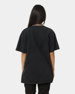 Nirvana In Utero Distressed Circle T-Shirt Black Wash -Sportswear Women Store 08000957 YB295 womens 0040