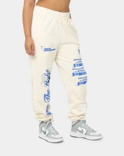 Brockhampton New Light Track Pants Off White -Sportswear Women Store 08000969 YO007 womens 0050